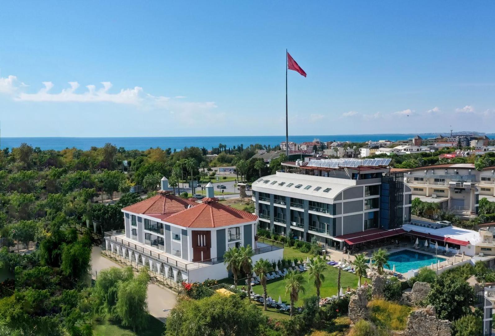 Side Square Hotel Exterior foto